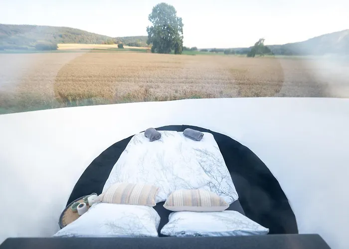 Bubble Tent Altmuehltal ラグジュアリーテント *
